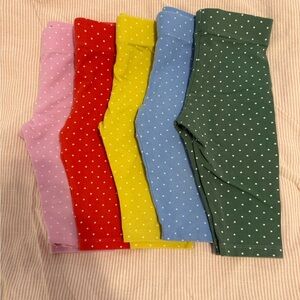 Five pack, capri leggings bundle. All in good condition.